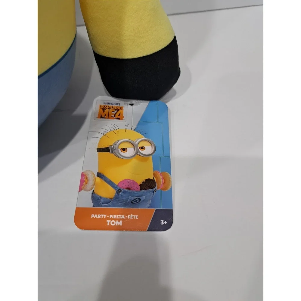 Illumination Minions Despicable Me‎ 4 Plush - Party Minion 14'' Tall NWT